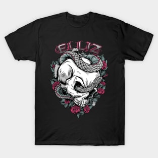 Elliz Serpent Skull T-Shirt